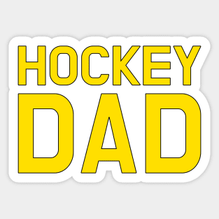 HOCKEY DAD Sticker